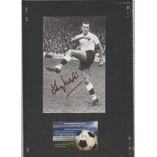 Signed picture of Tony Marchi the Tottenham Hotspurs footballer.